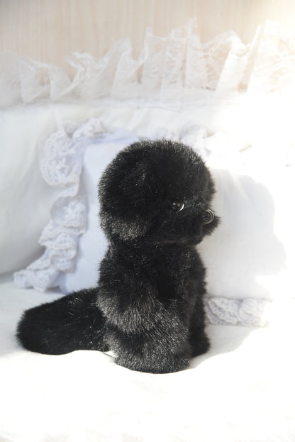 Joybly Black Labrador with Movable Joints