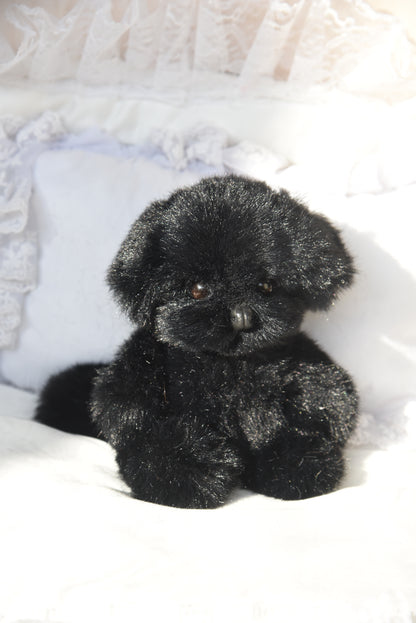 Joybly Black Labrador with Movable Joints