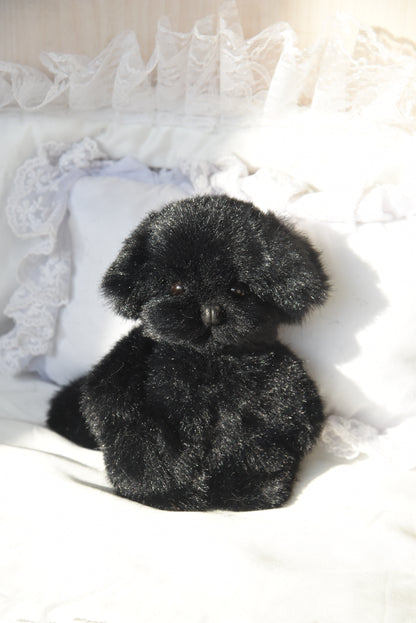 Joybly Black Labrador with Movable Joints