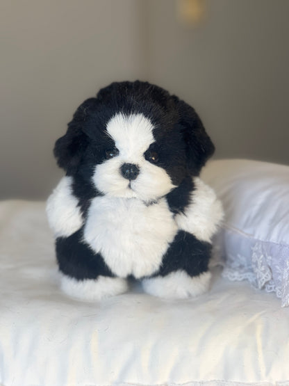 Joybly Border Collie Plushie with Movable Joints