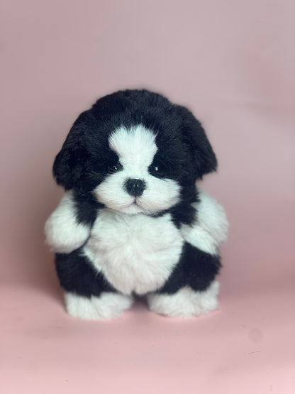 Joybly Border Collie Plushie with Movable Joints
