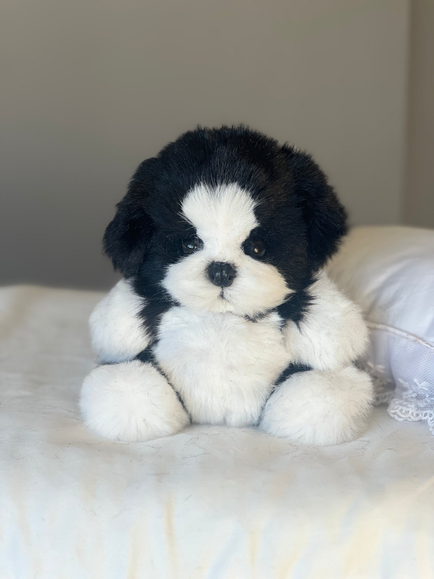 Joybly Border Collie Plushie with Movable Joints
