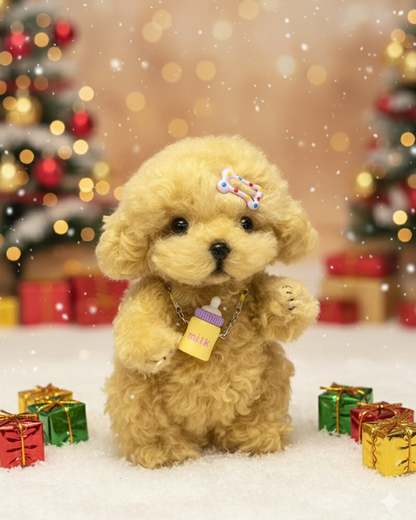 Joybly Butter Poodle with Movable Joints