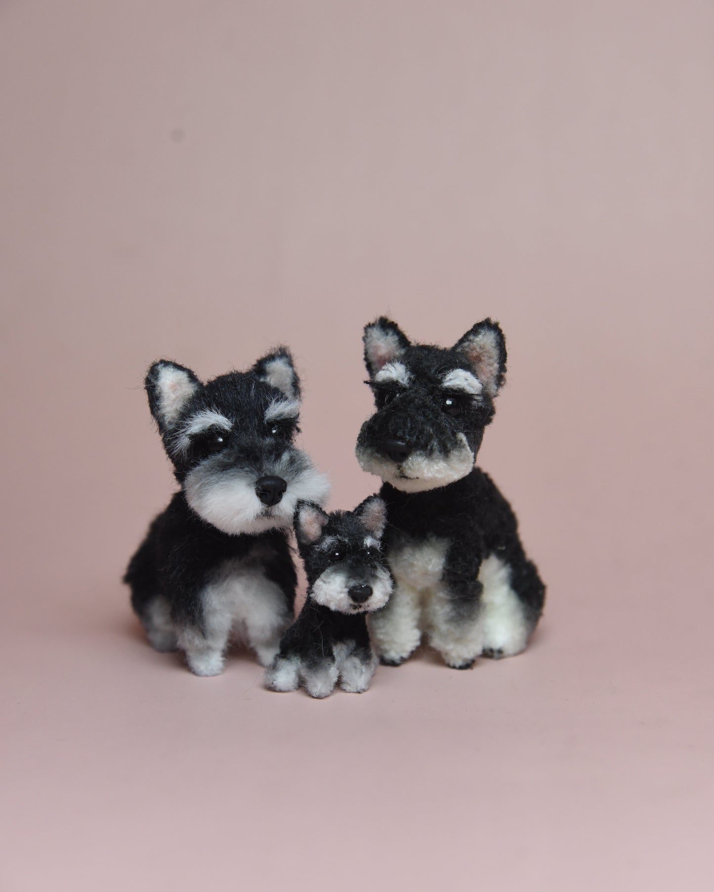 The Pawsleys Family | Joybly Miniature Schnauzer Plushie