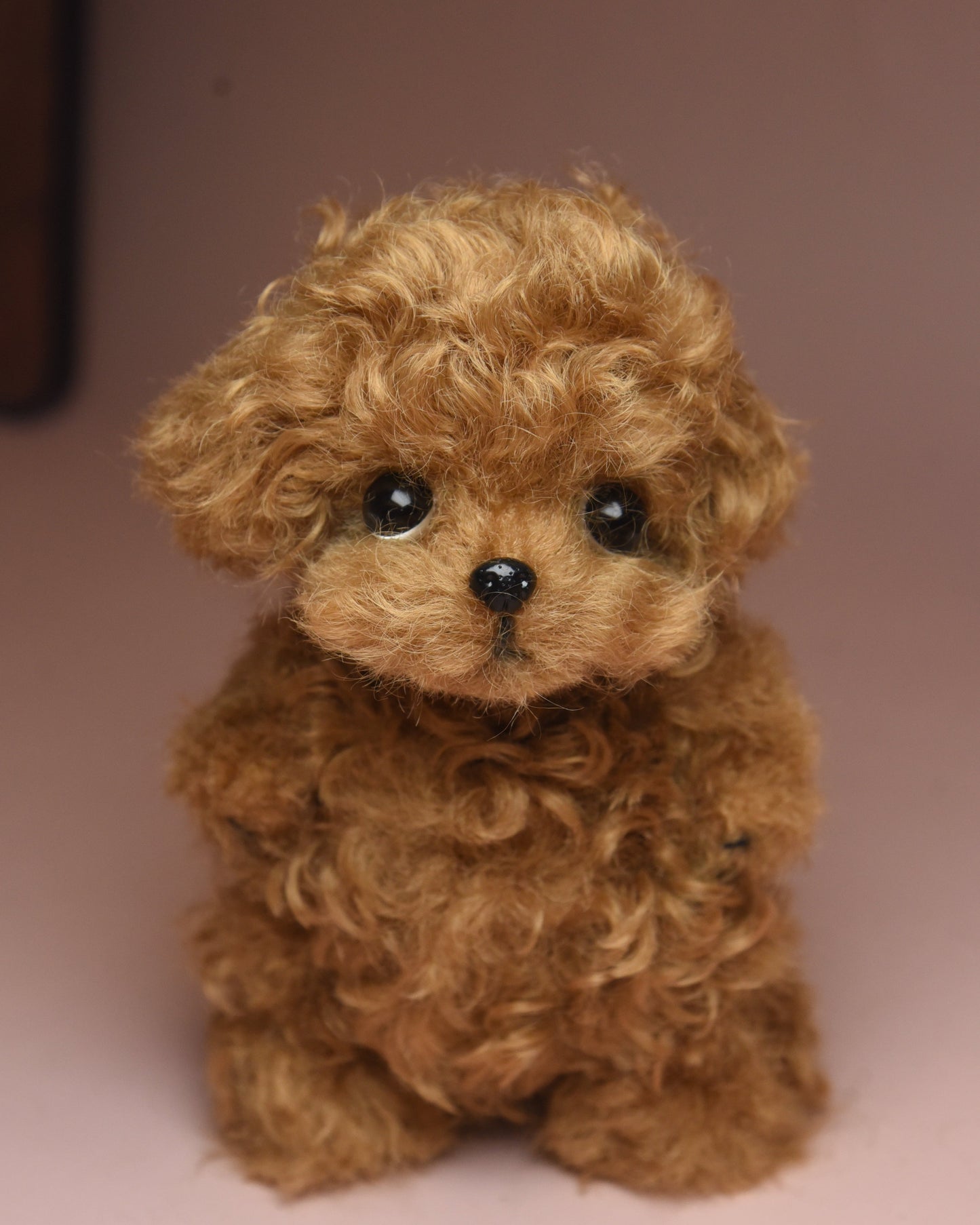 Joybly Chocolate Long Hair Poodle with Movable Joints