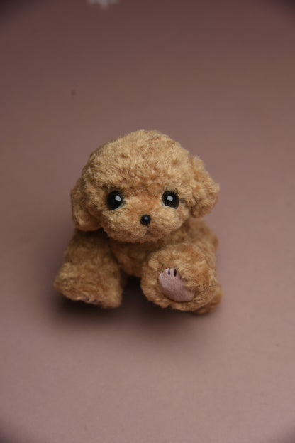 Joybly Mini Caramel Poodle with Movable Joints