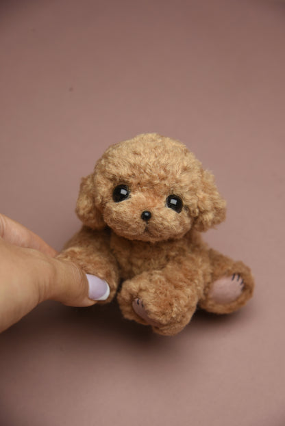 Joybly Mini Caramel Poodle with Movable Joints