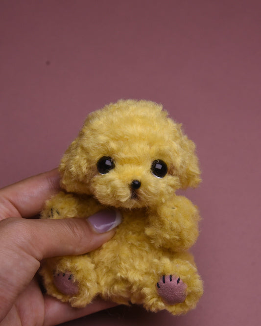 Joybly Mini Butter Poodle with Movable Joints