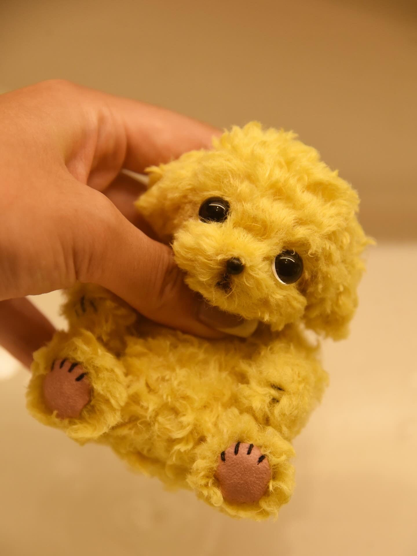 Joybly Mini Butter Poodle with Movable Joints