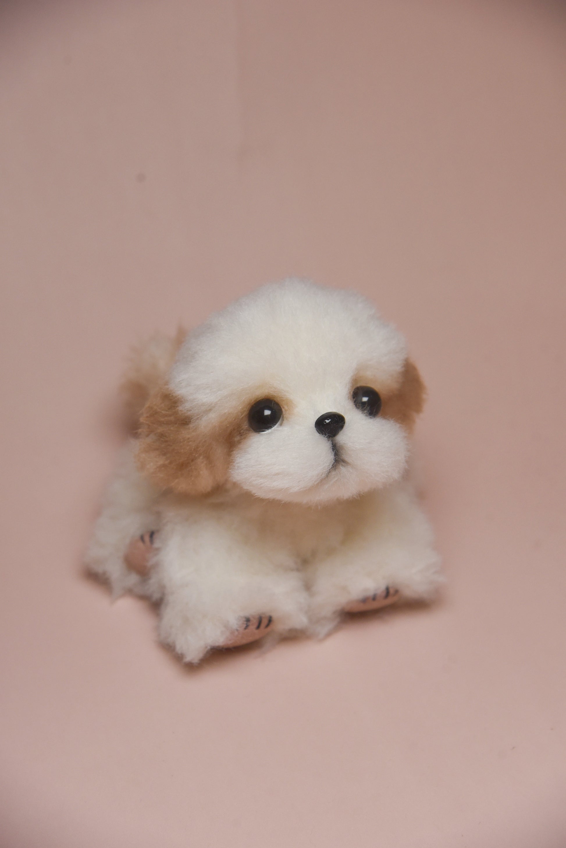 Handcrafted Shih Tzu stuffed animal – Joybly Brownie plush dog