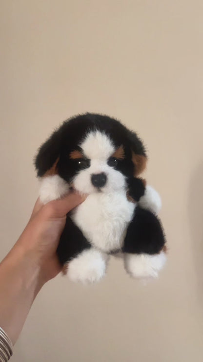 Joybly Bernie the Bernese Plushie with Movable Joints